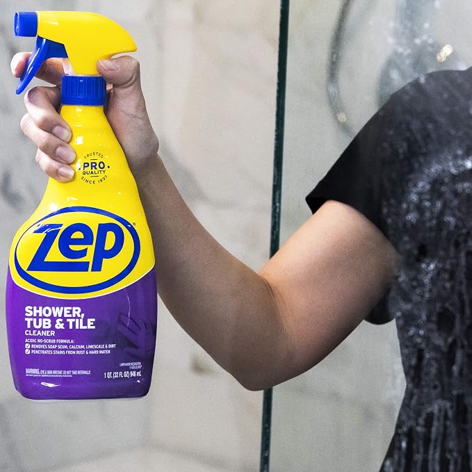 Zep Shower Tub and Tile Cleaner, 32 Fl Oz