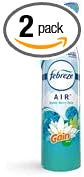 Febreze Air Odor-Eliminating Air Freshener, Honey Berry Hula with Gain, 2 Ct, 8.8 Fl Oz Each (17.6 Fl oz Total)