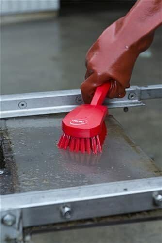 Vikan 41923 Brush,Washing,Stiff,10",PP/PBT,Blue