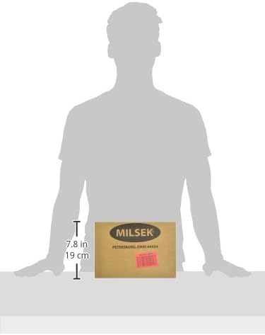 Milsek Stainless Steel Cleaner - Multipurpose Cleaning Supplies for Home and Kitchen Appliances, Sink, Stovetop, Dishwasher, Microwaves and Refrigerators - 12 Fl Oz (Pack of 12)