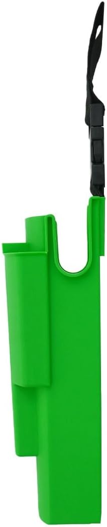 Xero Window Cleaning Holster- Detachable Side Bucket on a Belt Squeegee Holder and Tool Belt -Green