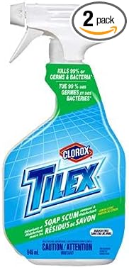 Tilex Bathroom Cleaner 32Fl.Oz Soap Scum Remover Spray Pack of 2 (Package May Vary) | Package May Vary