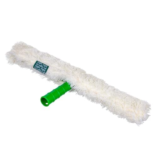 UNGER Commercial Window Cleaning Kit - Heavy Duty StripWasher Set PWK00 | Equipped with squeegees, a durable scraper, sponge, and extendable 8' telescopic pole; High-Performance Cleaning