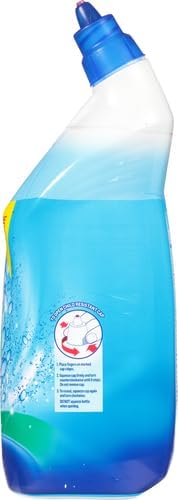 Lysol Toilet Bowl Cleaner Gel, For Cleaning and Disinfecting, Bleach Free, Ocean Fresh Scent, 24oz (Pack of 4)