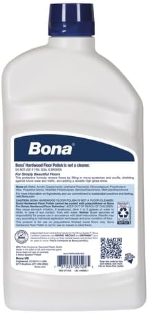 Bona Hardwood Floor Polish - 32 fl oz - High Gloss Shine