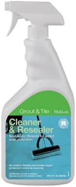 Custom Building Products TileLab Grout & Tile Cleaner and Resealer, 32 fl. oz.(946 ml)