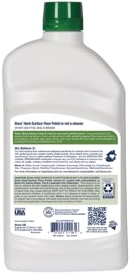 Bona Multi-Surface Floor Polish - 32 fl oz - High Gloss Shine - Protects and Renews Stone, Tile, Laminate, and Vinyl Flooring - Covers 500 sq ft