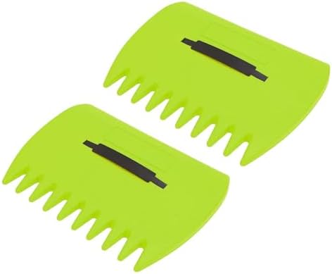 Generic Leaf Scoops Large Size Hand Rake Claws 2 Pcs Leaf Scoop Fallen Leaves Grabber Dead Branches Claw Plastic Hand Rake for Garden Lawn