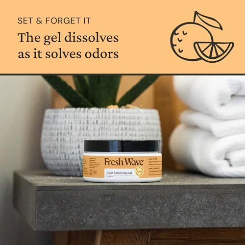 Orange Home Odor Solutions Bundle 3-Pack 7 oz. Gel & 24 fl. oz. Spray
