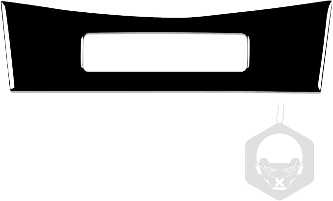 Glossy Bright Piano Black Car Center Console Passenger Panel Decoration Sticker Interior Trim Compatible with Toyota Corolla 2009 2010 2011 2012 2013 Auto Trim Accessories