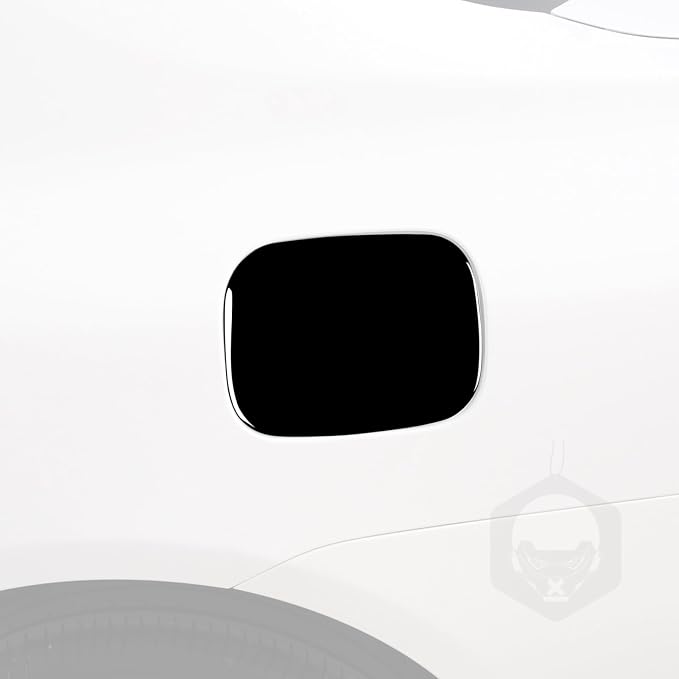 Glossy Bright Piano Black Car Fuel Tank Cap Cover Gas Cap Protection Sticker Exterior Trim Compatible with Toyota Corolla 2009 2010 2011 2012 2013 Auto Trim Accessories