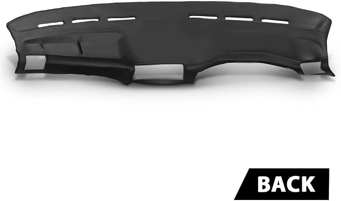 G-PLUS TPE Dashboard Molded Dash Cover Cap Compatible with BMW 318i 325e 325i 325is 1984 1985 1986 1987 1988 1989 1990 Black
