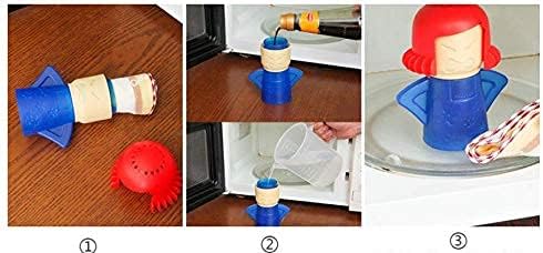 UgyDuky 4 Pack Angry Mom Microwave Cleaner Microwave Oven Steam Cleaner Doll Use Water and Vinegar High Temperature Cleaning Kitchen Cleaning Tool for Home and Office