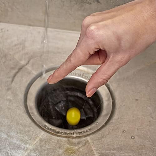 Glisten Disposer Care Freshener, Odor Eliminator, Quick & Easy-to-Use Garbage Disposal Freshener, Lemon Scent, 10 Use