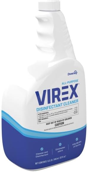 VIREX Diversey All Purpose Disinfectant Cleaner, Spray, 32 oz