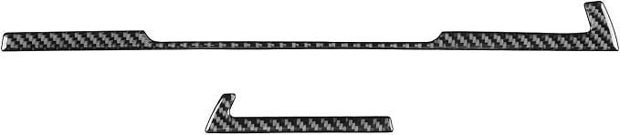 Real Carbon Fiber Trim for Audi Accessories | for B9 A4 S4 A5 S5 2017-2019 / RS5 2018 2019 Dashboard Strip Interior Thick Overlay Decal