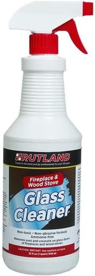 Rutland Fireplace Glass and Hearth Cleaner (2-(Pack))