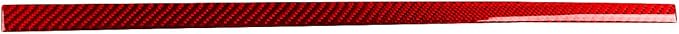 Real Carbon Fiber Trim for Toyota Camry Accessories | for 2012 2013 2014 Co-Pilot Dashboard Strip Interior Thick Overlay Decal