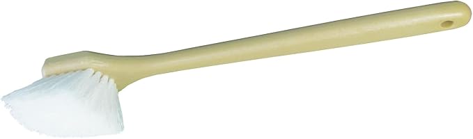 Star Brite Utility Scrub Brush - Marine-Grade Heavy-Duty Stiff Bristled Scrubber - Extra Long Flagged Bristles for More Cleaning Power in Hard to Reach Areas