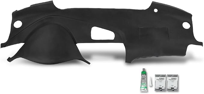 G-PLUS TPE Dash Cover Dashboard Cap Panel Compatible with Acura TL 2004-2008 Black