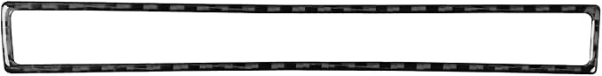 Fit for Cadillac Escalade ESV 2007-2014 / EXT Hybrid 2009-2013 Decals | Real Carbon Fiber | Accessories | Trim Accent Central Display Cover | Anti-scratch