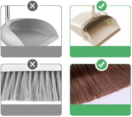 Broom & Dust pan Set Upright