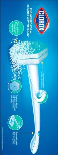 CLOROX ToiletWand Toilet Cleaner Refills, Toilet brush, Rainforest Rush, 10 Count (Pack of 6)
