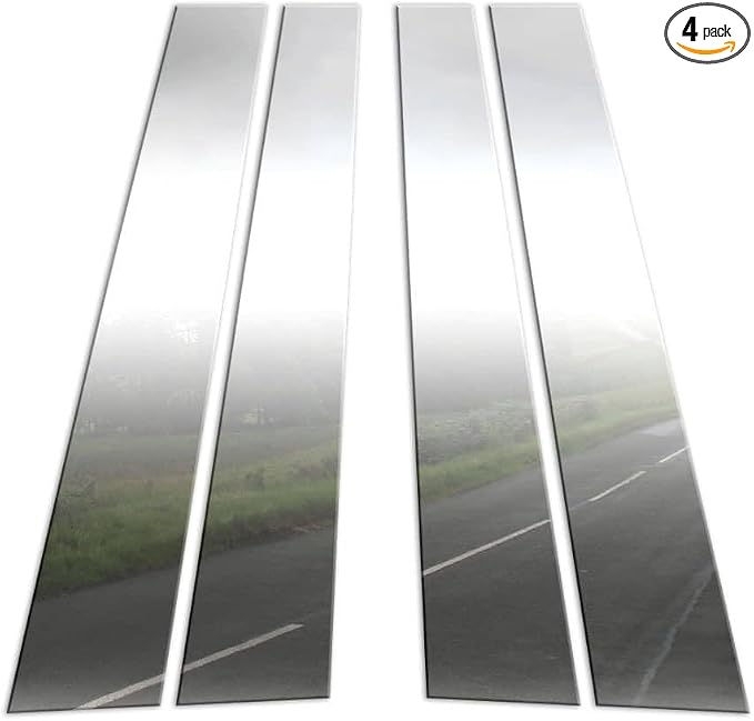 Chrome Pillar Post Covers for Honda Accord 2008-2012 4 Pieces