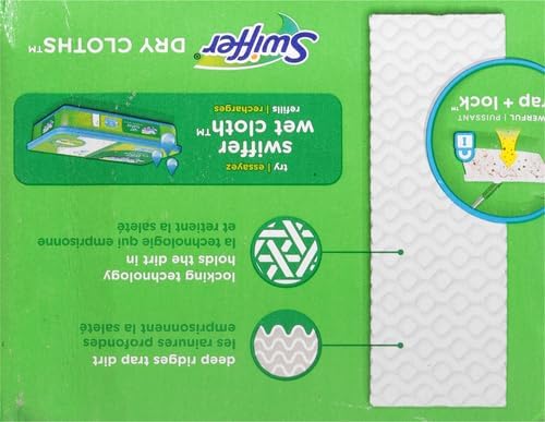 Swiffer Sweeper Dry Sweeping Pad, Multi Surface Refills for Dusters Floor Mop, with Febreze Lavender, 32 count