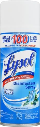 Lysol Surface Disinfectant Liquid 12.5 oz. Can Spring Waterfall Scent 1 Ct RAC02845