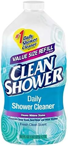 Clean Shower++No+Scent+Basin+Tub+and+Tile+Cleaner++60+oz.+Liquid