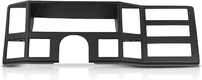 G-PLUS Dash Bezel Panel Surround Trim Compatible with Jeep Cherokee XJ 1984-1996 Black Dashboard