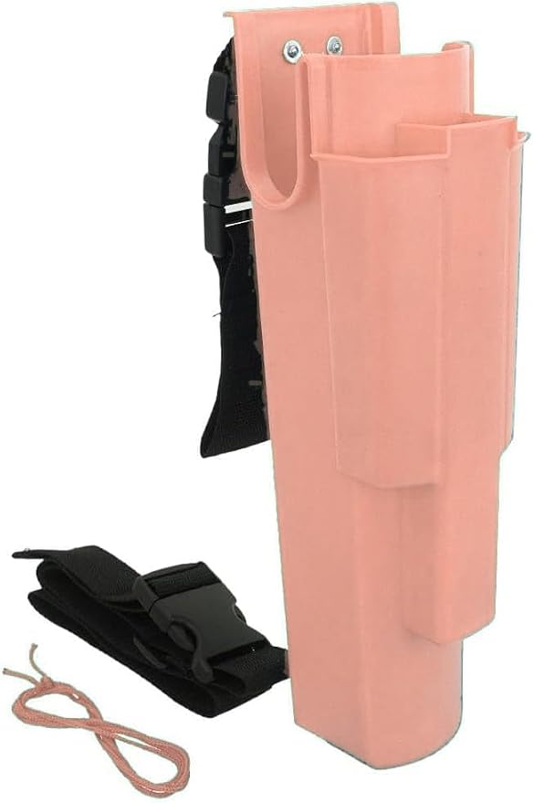 XERO Window Cleaning Holster and Belt- Detachable Side Bucket on a Belt Squeegee Holder and Tool Belt -Pink