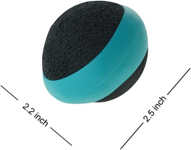3 Pack Dual Action Touch Screen Glass Cleaner Cleaning Ball for iPad/Tablet/Smart Phone/Laptop/Computer/TV/Monitor Blue