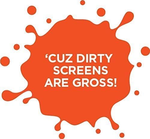 WHOOSH! Screen Cleaner Spray and Wipe [Set of 12] 3.4 fl oz + 1 Microfiber Cloth Wipes - Travel Size Electronic Cleaner for Car, Computer, Laptop, iPad, MacBook, Phone, Eyeglass - Lens Cleaner Kit