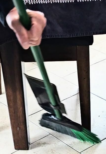 Dustpan is not for Everyone. It's a Small-Capacity, Minimalist Dustpan, Designed to Ride Along While Sweeping. It has a Narrow Tray for Lightweight Clean-up Chores. Made in the USA