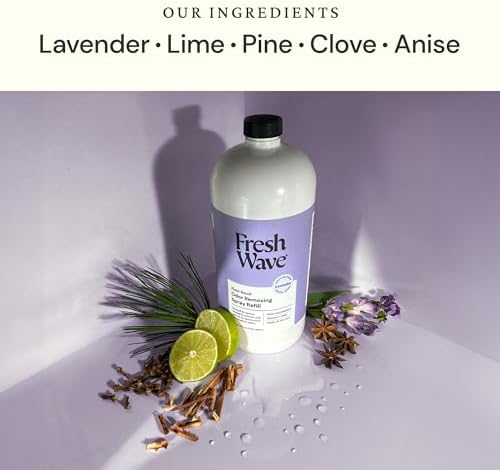 Fresh Wave Spray Refill Odor Removing Bundle: (3) 32 fl oz. Sprays - (1) Lemon, (1) Lavender, (1) Original