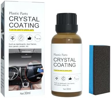 VIED Crystal Coating for Car Plastic Parts, Cristal Coating para Plástico Del Carro (1)