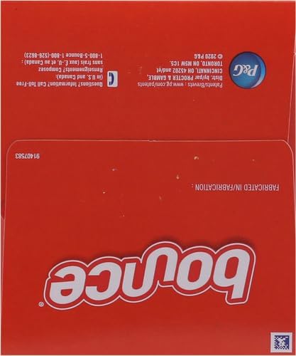 Bounce Dryer Sheets, Outdoor Fresh, 480 Count | Static Control | Wrinkle Fighters | 2 Packs of 240