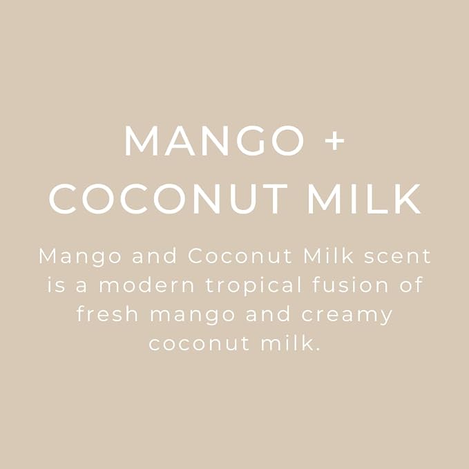 River Birch Mango Coconut Scented Linen and Room Spray | Home Fragrance | 4 oz Glass Amber Bottle | Luxury Signature Scent | Handmade in Texas