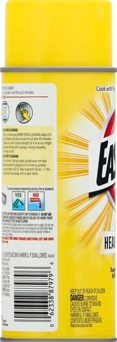 Easy Off Heavy Duty Oven Cleaner Foam, Removes Grease & Burned-On Food, For Ovens, Grill Grates & More 14.5oz (2-count)
