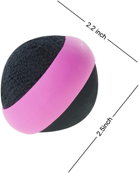 3 Pack Dual Action Touch Screen Glass Cleaner Cleaning Ball for iPad/Tablet/Smart Phone/Laptop/Computer/TV/Monitor Rose Red