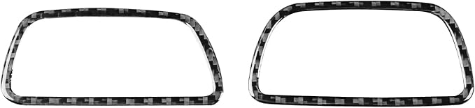 Real Carbon Fiber Trim for Honda CRV Accessories | for CR-V 2012 2013 2014 2015 2016 Defogger Air Outlet Vent Panel Sticker Interior Thick Overlay Decal