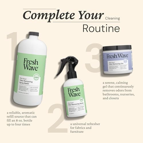 Fresh Wave Spray Refill Odor Removing Bundle: (3) 32 fl oz. Sprays - (1) Lemon, (1) Lavender, (1) Original
