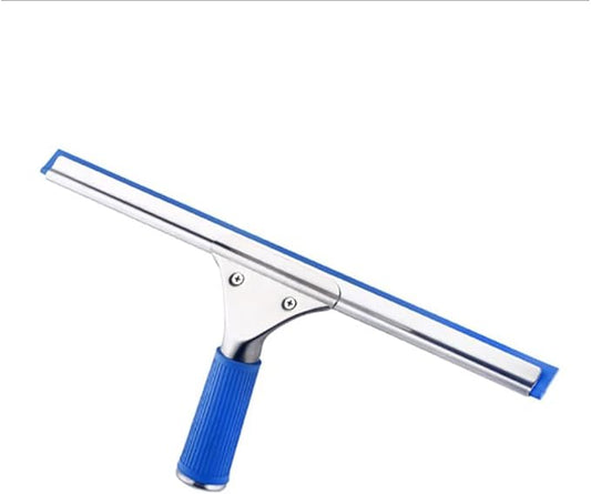 18 Inch Window Squeegee with Removable Blade Windows Clean Glass Cleaning Water Wiper (18in/45cm, Blue)
