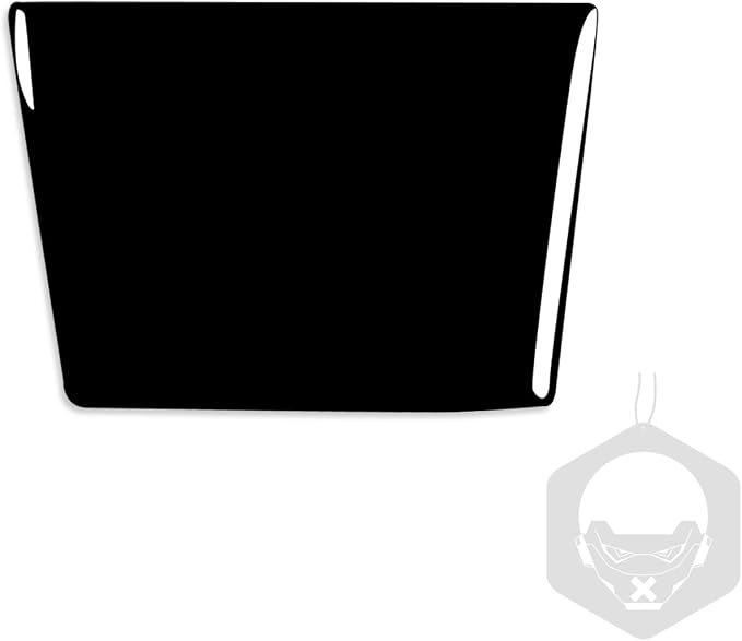 Glossy Bright Piano Black Car Dashboard Control Panel Lower Part Decorative Cover Sticker Interior Trim Compatible with Toyota Corolla 2009 2010 2011 2012 2013 Auto Trim Accessories