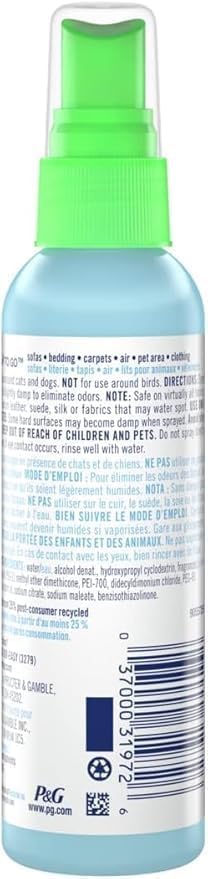 Febreze To Go Fabric Refresher 2.8 Ounce Spray, Gain Original Scent, 6 Pack