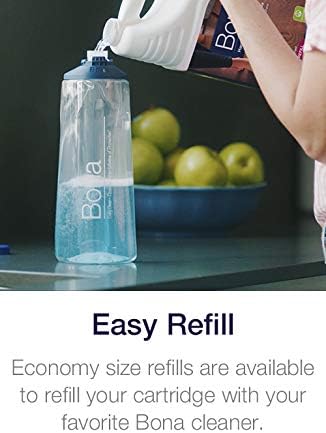 6 Pack Bona Hardwood Floor Cleaner Cartridge, 34 Oz.