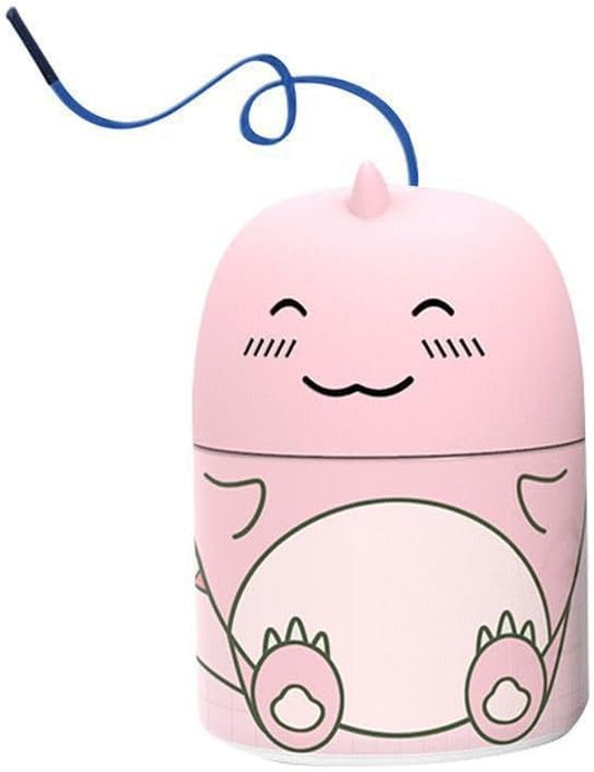 Toilet Bowl Cleaner Bottle Toilet Cleaning Tank Cleaner Pink Cute Dinosaur The Works Tank Bowl Cleaner Easy to Use Leaving Looking Fresh Decorative Household Bathroom Cleaning Supplies-Peach Scent