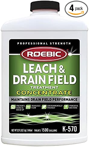 Roebic K-570-Q 32-Ounce Leach And Drain Field Opener Concentrate (Pack of 4)